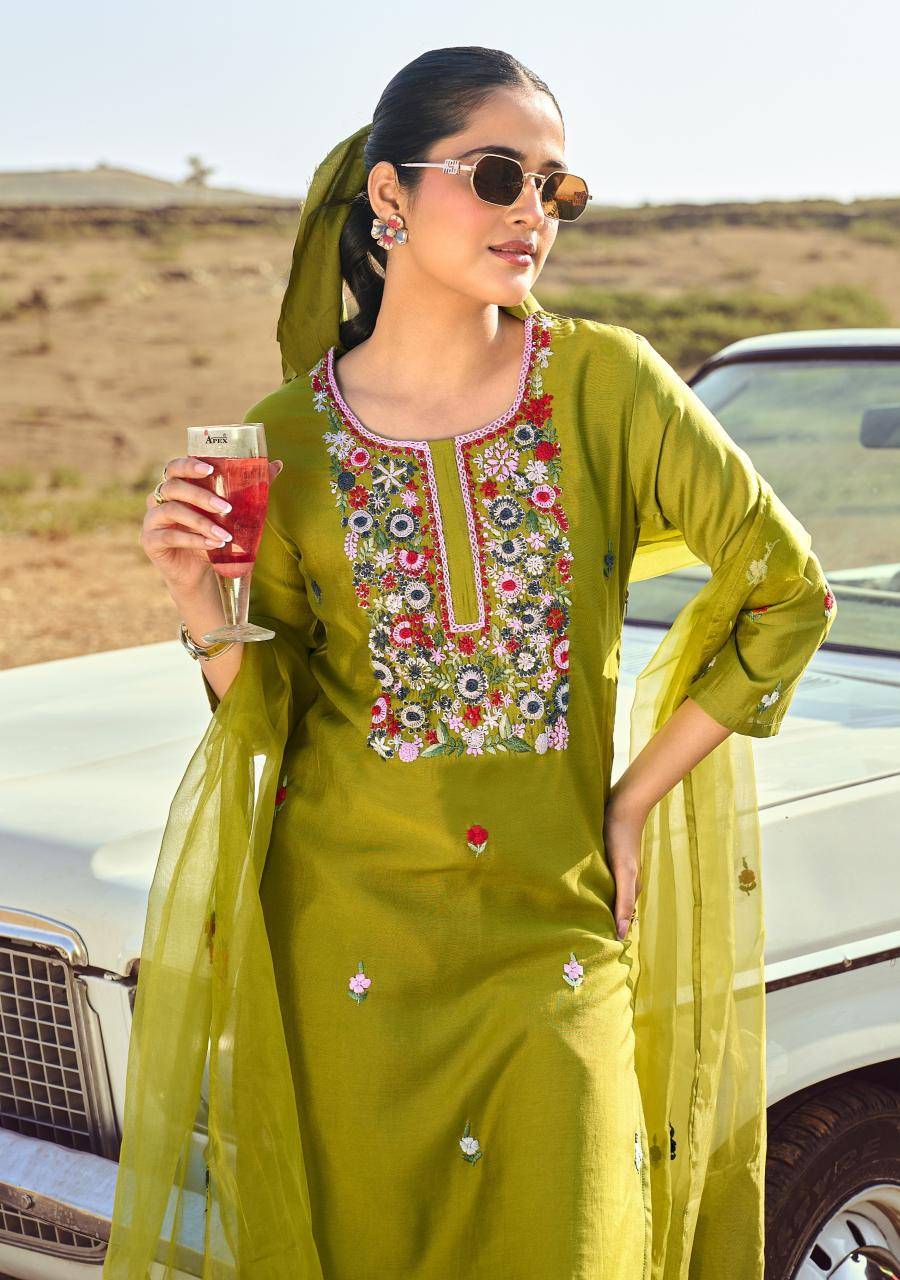 Anju fabrics chandani vol 5 Kurti wholesalers in Mumbai